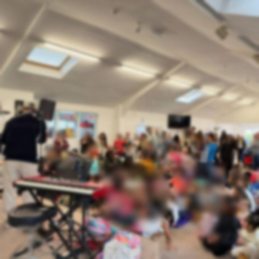 Families at a Vision Church event